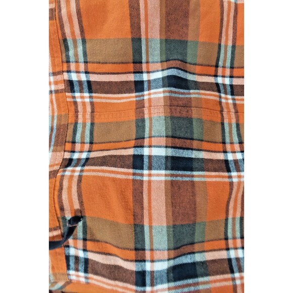 Legendary Whitetails Hooded Flannel Shirt Jacket Mens Medium Plaid Quilted - Picture 14 of 14